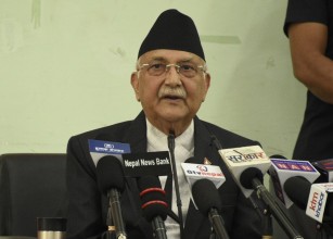 नेपालका प्रधानमन्त्री ओलीद्वारा राजीनामा